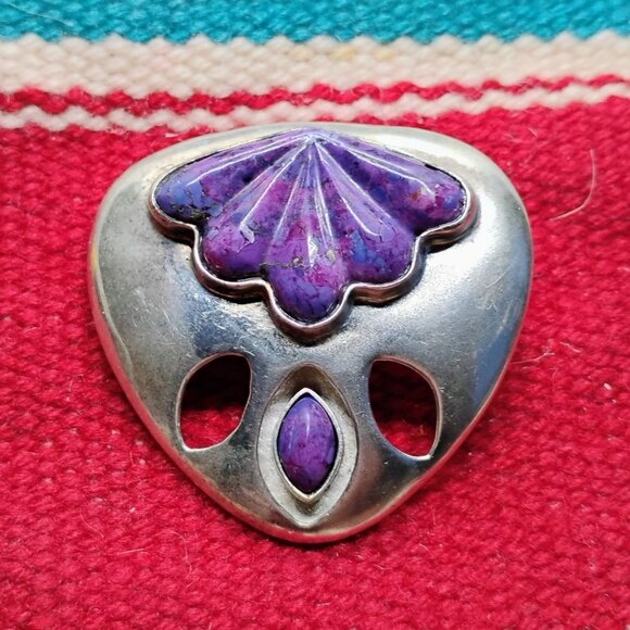 Jay King Jewelry - Jay King DTR Sterling Silver Purple Mojave Turquoise Statement Pendant
